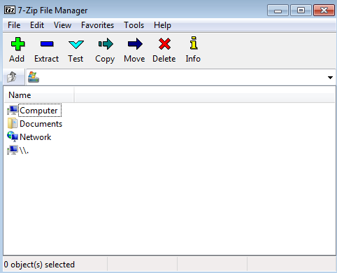 7 zip file manager