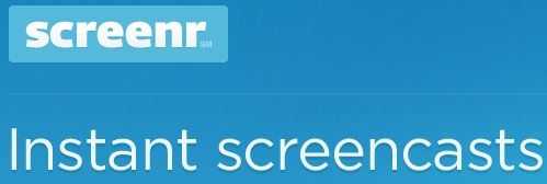 Screenr instant screencasts