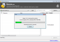 Download File Recovery freeware programe to restore deleted data