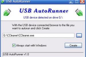 Create Autorun Application in USB Drive